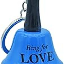 Aadya Crafts Office Call Bell with clear ring Blue & Black Colour, Uses for home, hospitals, Service Bell, Desk Bell, Counter, bedside, restaurants, cafe, bar, shop ect Small Ring For Love QJ127-MC-75