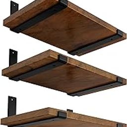 ROSE AHMED 10 inch Shelf Bracket Heavy Duty Bracket, 6 Pack only brakets Iron-image-16