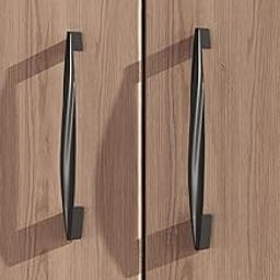 LAPO 3 Piece 6 Inch Drawer Handle for Kitchen Cabinets, Wardrobes, Drawers – Black Finish Pull Handle for Modern Furniture (Pack of 3)-21
