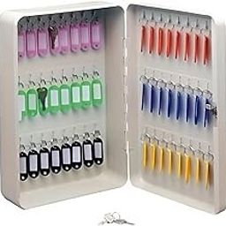 oddpod™ SR Taiwan Import 50 Keys Wall-Mount Key Box/Key Cabinet with Lock KB-50 (Off-White)-14