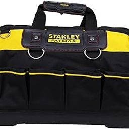 STANLEY 1-93-950 18" 1.4Kg FATMAX Tool Bag for Easy & Convenient Storage, 1 Year Warranty, YELLOW & BLACK-image-56