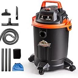 Armor All VO405P 0901 4 Gallon Wet/Dry Vac 2.0 Peak HP Shop Vacuum with Nozzles & Brush-15