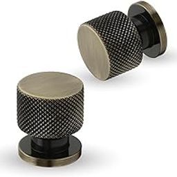 LAPO 2 Piece Knobs for Cabinets– Modern Aluminum Drawer Knob for Kitchen, Wardrobe, Cupboard, and Home Furniture (Antique Finish)-image-18