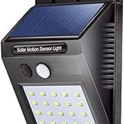 Solar Wall Light, Motion Sensor, Waterproof Outdoor Security Lamp for Patio Garden (Pack of 1)-16