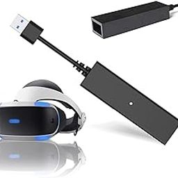 JZW-Shop PS VR Mini Camera Adapter for Playing PS VR on PS5, PS4 PSVR to PS5 Converter Cable Adapter-0