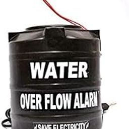 S P Water Tank Overflow Alarm with Voice Sound, Normal Size, Black-24