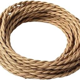 MERISHOPP®Pendant Light Cord Retro 5M DIY Lamp Cable for Living Room Bedroom Brown|Home & Garden | Lighting Parts & Accessories|1 Pendant Light Cord(5m)-30