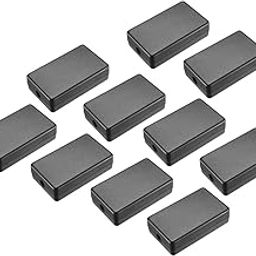 uxcell 10pcs 60 x 36 x 17mm Electronic Plastic DIY Junction Box Enclosure Case Black-image-63