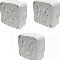 Plastic Junction Box,Rainproof Dustproof, Junction Box, Universal Electrical Enclosure, Outdoor and Indoor Usage Project Box Security Camera Bracket (115 * 115 * 50mm-3Pack)-image-23