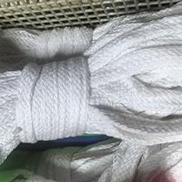 RAMA Creations White Braided Cord - Strong Textile Rope for Crafting, Utility, DIY Projects - Multipurpose Durable Fiber Thread-image-94