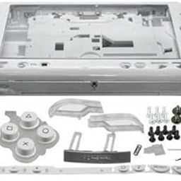 OSTENT Full Housing Shell Faceplate Case Parts Replacement Compatible for Sony PSP 2000 Console Color White-10