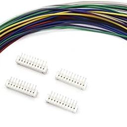Electronic Spices (PAIR OF 5) 10Pin JST Connector Cable & 300mm Female Connector with Crimps-picture-16