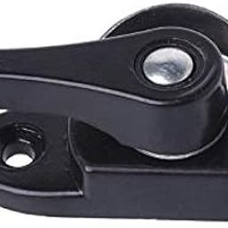 DUO ER Stainless Steel Doors and Windows Lock Window Door Lock Sash Jammer Windows Hasp Security Lock (Color : Black)-image-6