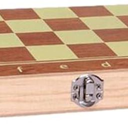 ATORSE Toy Folding Wood Chess Set Travel Handcrafted Board Backgammon 34x34cm-Toys & Hobbies-Games-Board & Traditional Games-Contemporary Manufacture-image-94