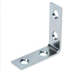 L Angle Bracket for Reinforcing Chairs/Tables - Shelf Bracket 40mmx20mm Zinc Plated, L Shape Bracket for Solid Shelf Support, Joint Right Corner Brace (1.5" x 0.75") (40mm X 20mm, 12)-image-6