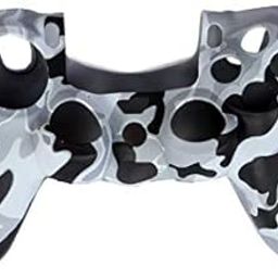 New World Silicone case cover Sleeve for Dualshock 4 with 2 Thumb Grips Free (Army)-10