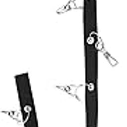 MYADDICTION Baseball Cap Holder Adjustable Strap Hanging Closet Hook for Wall Door Scarves-image-60