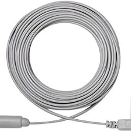 UJEAVETTE Grounding Cable Grounding Line for Earthing Home Office Travel Grounding Mat Gray 12.5 M-picture-12