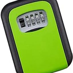 LOOM TREE® Outdoor Wall Mounted Safe Key Box with Lock & Waterproof Home Green | 1 Piece Key Lockbox (With Screws)-14