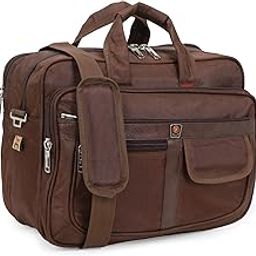 Mens Multipurpose Tool Office Side Bag/Salesman Bag/Electrician/Technician/Mechanics/Plumber/Technician Bag with 6 Pockets,21L Capacity with Fiber Bottom Support-image-75
