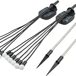 Konkluz Solar Firefly Garden Lights | 2 PCS Set, 12 LED Warm Light | Waterproof Outdoor Décor for Yard & Patio-image-47