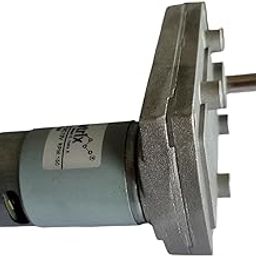 Techtonics 12V DC Square Gear/Geared Motor 125 RPM - High Torque-image-11