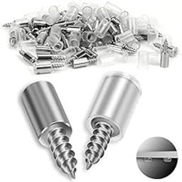 Pito Shelf Support Pegs, Shelf Pins with Anti-Slip Silicone Sleeve, Pegs for Shelves for Kitchen Cabinet, Cupboard, Bookcase, Closet and Wooden Case-Pack of 20 Silver)-image-54