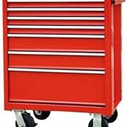 Reagle Workshop Trolley with 5 Drawers, Tool Trolley, Yellow/Black, Maximum Load 300 Kg, Alloy Steel-image-41