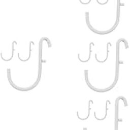 Cabilock 12pcs Heavy Duty Pegboard Hooks Organizer Kit for Home Store Resistant Compatible Standard Pegboards for Tools Kitchen Utensils and Craft Display-32