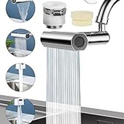 ROMINO Universal Tap Extender For Kitchen Sink, Flexible Faucet 360 Degree Rotating Water Tap Extension For Kitchen Sink, Wash Basin Taps Aerators For Washing Fruit, Vegetable-14