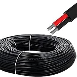 Drumstone 𝟏𝟓 𝐘𝐞𝐚𝐫𝐬 𝐖𝐚𝐫𝐫𝐚𝐧𝐭𝐲 Aluminium Electric Wire Cable, Service Cable Wire Un-Armoured 2.5 Sq mm 2 Core Aluminium Wire Cable 𝟗𝟎𝐌-image-27