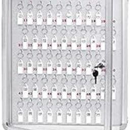 ALKOSIGN Sliding Cover Glass Steel Back Keyboard Cabinets 50 Keys-ASGKB 50 - (630mm X 620mm)-12