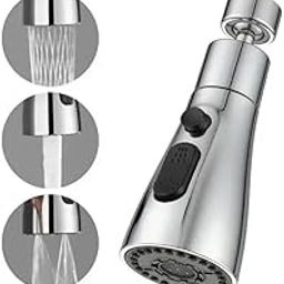 Rotateable Sink Faucet Tap Extender for Kitchen Sink, Flexible Faucet with Tap Extension for Convenient Use Upgrade Your Kitchen Sink with Flexible Tap for Easy Access-10