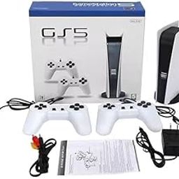 Birvan The Best Retro Gaming Present: GS5 TV Console With 300 Integrated 8-Bit Games| Av Output & USB Wired Retro TV Gaming Console| Vintage Retro Game Station For Family Entertainment-15
