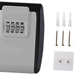 Key Lock Box Multipurpose Key Storage Box for Offices Schools Indoor Outdoor Gray|Business & Industrial | Facility Maintenance & Safety | Access Control Equipment |1 Key Lock Box-59