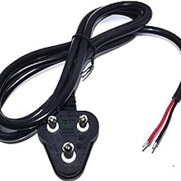 SHIP 3 Pin 5 A (3.5mm) Power Cable with Open End for Connection to Any Electrical Device 1.5 Met. (16 AMP)-12