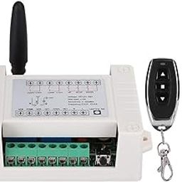 YOUTHINK Wireless Remote Control 2CH Motor Forward and Reverse Road Gate Electric Door Two Switch Controller, for Gate Switch, Electric Door-9
