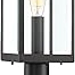 Quoizel WVR9007EK Westover Modern Industrial Outdoor Post Mount Lighting, 1-Light, 150 Watt, Earth Black (21"H x 7"W)-image-73
