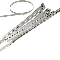 100Pcs Marking Tag Cable Ties - White (100X2.5mm)- Tag Tie-image-44