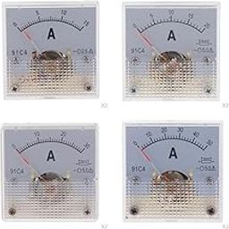 bnf® 8Pcs DC Ammeter Analog Panel Meter Amp Meter Current Panel Meter 75mV|Home & Garden | Tools | Measuring & Layout Tools-20