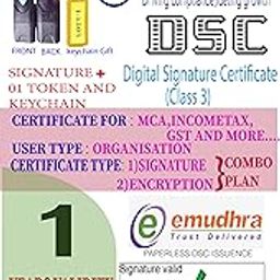 ORGANISATION COMBO- 1 YEAR'S VALIDITY- DIGITAL SIGNATURE(DSC), ENCRYPTED SIGN WITH TOKEN HYP2003- by KRAFTWIZ POWERED BY EMUDRA-image-25