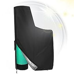 Water Softener Shield | Outdoor Protective Cover with Zipper | Heavy Duty Oxford Fabric Box for Year Round Use, Weatherproof Protection Against Sun, The-image-76