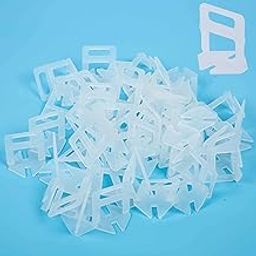 Zaptec Plastic Tile Levelling Spacer Clips 2 MM (100 Pcs) For Removing Lippage Unevenness During Tile Laying In Both Floor & Walls-11