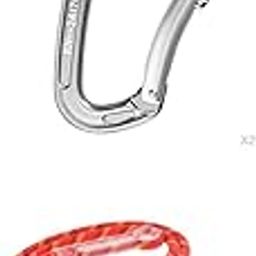 CALANDIS™ 10.5mm Climbing Pre-Sewn Eye-to-Eye Prusik Loop Cord with 2pcs Carabiner | Ropes, Cords & Slings | Climbing & Caving | Outdoor Sports-image-54