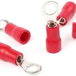 RVL1.25-5 Insulated Terminals Ring Electrical Wire Crimp Connector Insulated Terminal - Pack of 3-picture-11