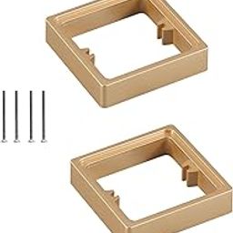 ARTISOUL® 2X Socket Frame Plate Spacers 20Mm Switche Accessory For Home Kitchen Golden | Home Improvement | Electrical & Solar | Switch Plates & Outlet Covers-image-32