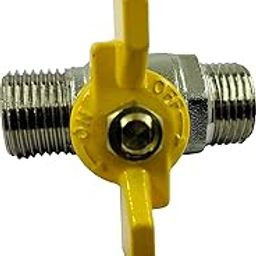SRP 1/2" Brass Ball Valve with Butterfly Handle - Male/Male Thread, Durable and Reliable Plumbing Solution-19
