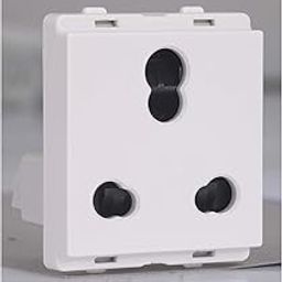 Schneider Electric Livia Plastic 10A/16A 3 Pin Socket with Shutter (White)-20