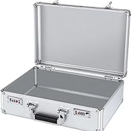 MYADDICTION Aluminum Tool Case Aluminum Storage Case for Home and Professional Repairers Password L-20