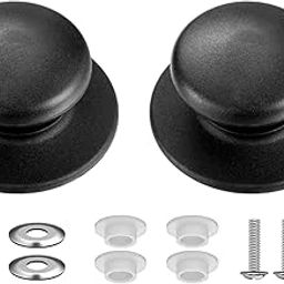 Olrada Knob for Hot Pot Lid | Pan Lid Replacement Knob | Holding Handle Cover for Cookware Lid (Glass Lid Nob 2Pcs)-image-20